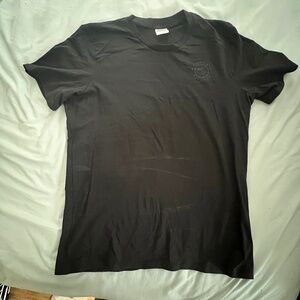 Gymshark slim fit logo shirt xl washed black/ grey